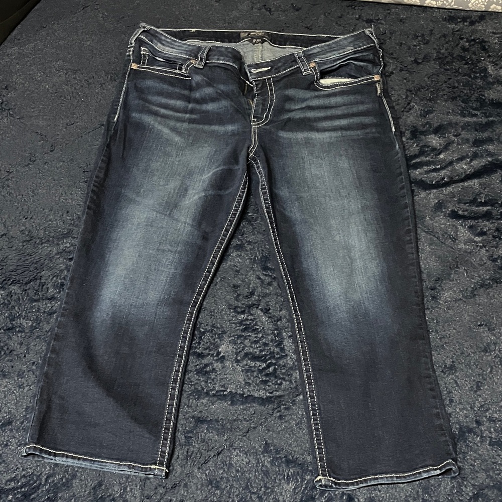 Silver Jeans Dark Wash Ankle Jeans